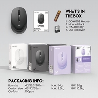 Mis Wireless Fantech W609 GO crni