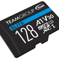 TeamGroup MICRO SDXC 128GB ELITE, UHS-I U3 V30 A1, 100/50MB/s +SD Adapter