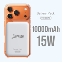 Power bank MagSafe Superior 15W 10000 mAh roze