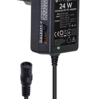 Gembird 24W Univerzalni AC-DC adapter 220V/24W