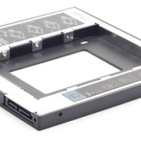 Gembird Fioka za montazu 2.5 SSD/SATA HDD(do12.7mm) u 5.25 leziste u Laptop umesto optike