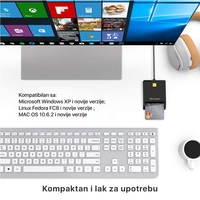 Smart Card Reader Terabyte USB