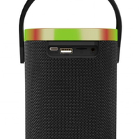 SPK-BT-LED-06 Gembird Portable Bluetooth LED speaker, 10W, BT, FM, USB, Handsfree, Black