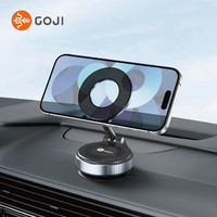 Drzac za mobilni telefon Goji 3 u 1 magnet i vakum crni