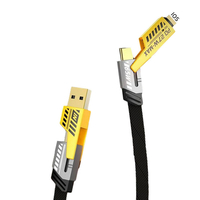 Kabl 4 u 1  USB-A to type-C 65w to Lighning 27w