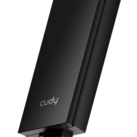 Cudy WU5400, AX5400 High-Gain USB 3.0 Wi-Fi 6E Adapter 2.4/5/6 GHz, 574 Mbps/2402 Mbps