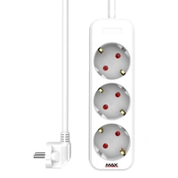 Produžni kabl 3 utičnice 1.4m Max MPS-103-1.4M Beli