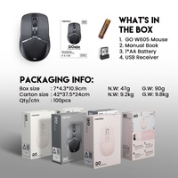 Mis Wireless Fantech W605 GO crni
