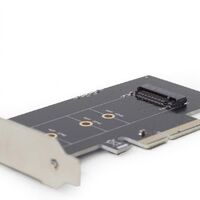 PEX-M2-01 Gembird M.2 SSD NVMe adapter PCI-Express add-on card, sa dodatnim low-profile breketom