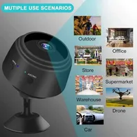 Mini Wireless Kamera 1080P A9 crna