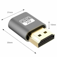 Kettz HA-K171G HDMI adapter Dummy Emulator 4K