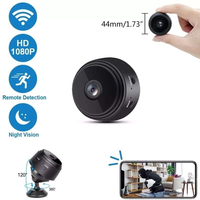 Mini Wireless Kamera 1080P A9 crna