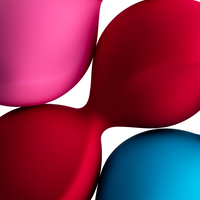 Набор вагинальных шариков Satisfyer  Balls C03 Double, силикон, ассорти, Ø 3 см.