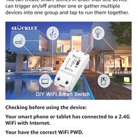 Smart wifi switch wireless