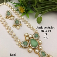 Antique Fusion Mala Set
