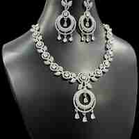 American Diamond Necklace Set