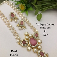 Antique Fusion Mala Set