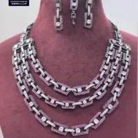 American Diamond Necklace Set