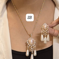 pearl pendant set