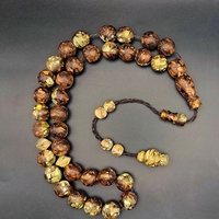 Sandalwood, Musk & Cardamom Tasbih - 33 Beads, 12mm
