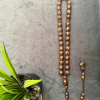 Sandalwood & Musk Tasbih - 33 Beads, 12mm