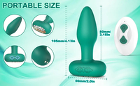 Wireless Anal Massager with APP Control – Vibrations and Rotations for Men and Women
