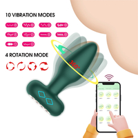 Wireless Anal Massager with APP Control – Vibrations and Rotations for Men and Women