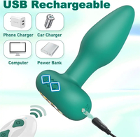 Wireless Anal Massager with APP Control – Vibrations and Rotations for Men and Women