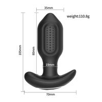 Интерактивен Bluetooth Анален Масажор – Вибрации и Ротации за Мъже и Жени