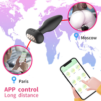 Wireless Anal Massager with APP Control – Vibrations and Rotations for Men and Women