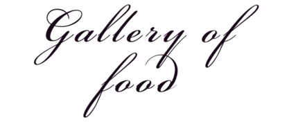 Gallery of food