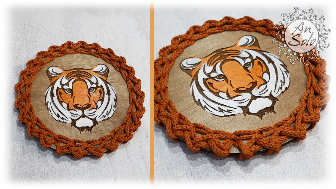 подставка под кружку дракон.