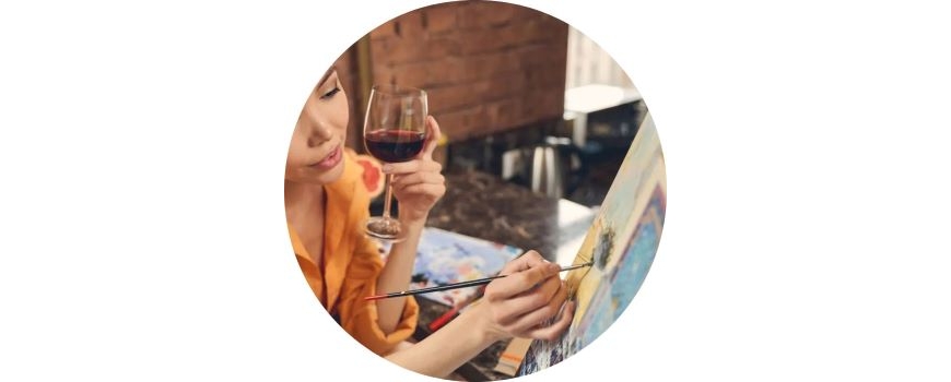 Рисуване и вино