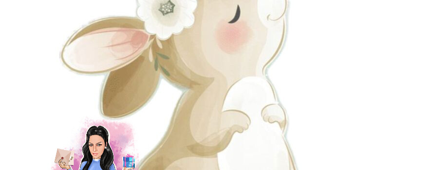 Тема '' Зайче с пеперуда ''