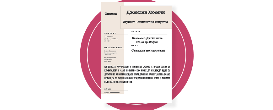 Портфолио или CV