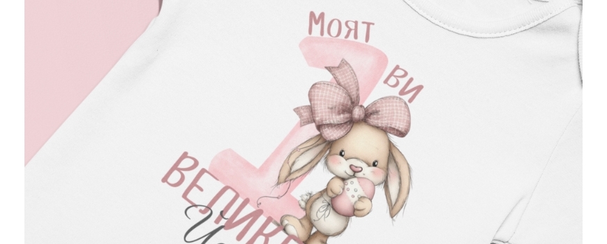 Персонализирани бебешки бодита