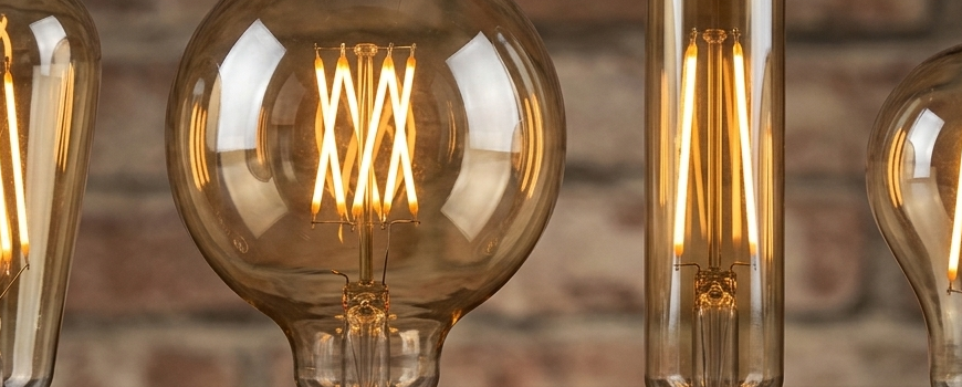 Дизайнерска LED крушка Лукс