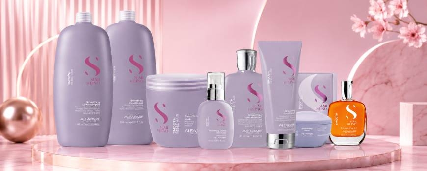 Серия за заглаждане на непокорна и цъфтяща коса Alfaparf Milano Smooth Rebel Hair