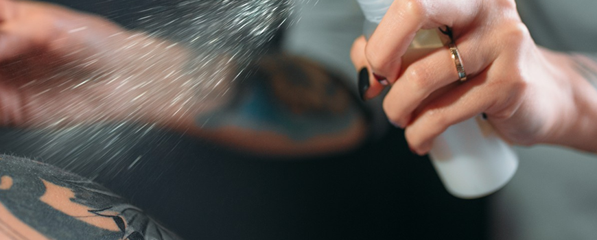 След татуиране