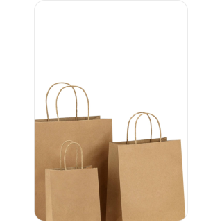 Paper bags with handles