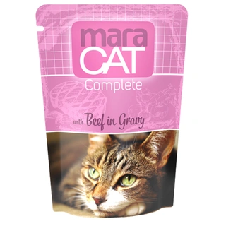 MARA CAT COMPLETE WITH BEEF IN GRAVY