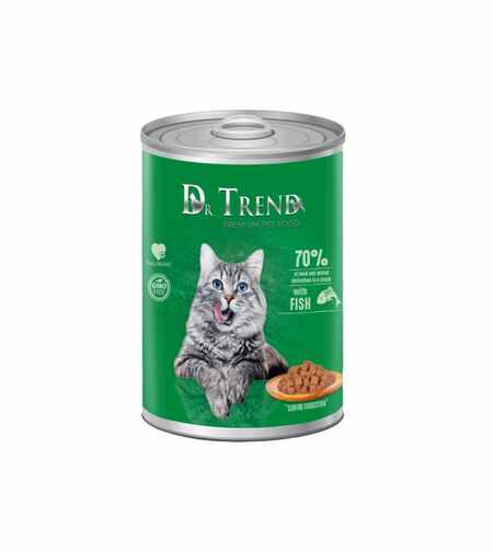 DR. TREND – КОНСЕРВА ЗА КОТКИ С РИБА