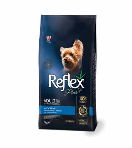 Reflex Plus Salmon Small Breed Adult - за израснали кучета от малки породи със сьомга 8кг