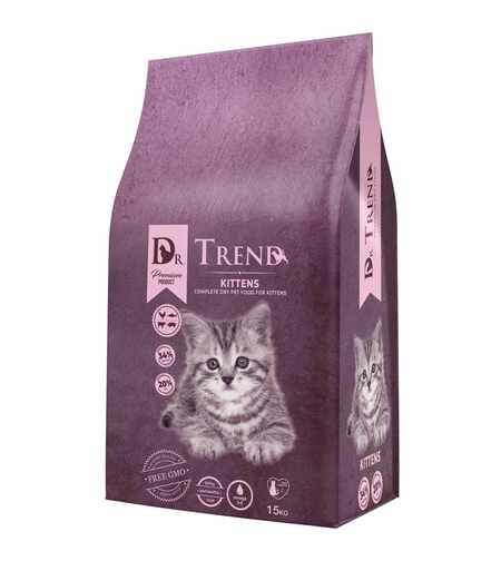 DR. TREND KITTENS  – ХРАНА ЗА МАЛКИ КОТЕТА