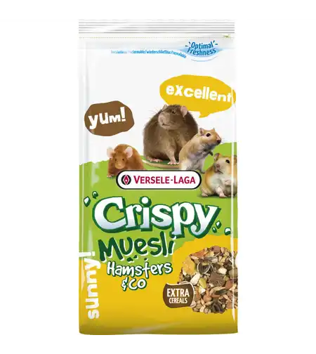 VERSELE LAGA Crispy Muesli Hamster & Co - пълноценна храна за хамстери