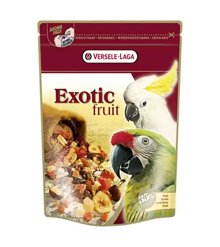 VERSELE LAGA Exotic Fruit - храна за големи папагали с екзотични плодове