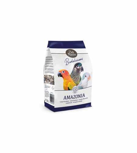 Deli Nature Birdelicious Amazonia - Семенен Микс за Южноамерикански Средни Папагали 800 гр