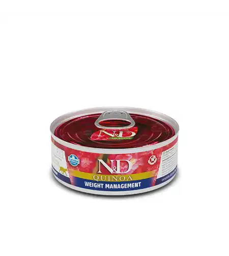 N&D Cat Quinoa Weight Management - за поддръжка на тегло агнешко