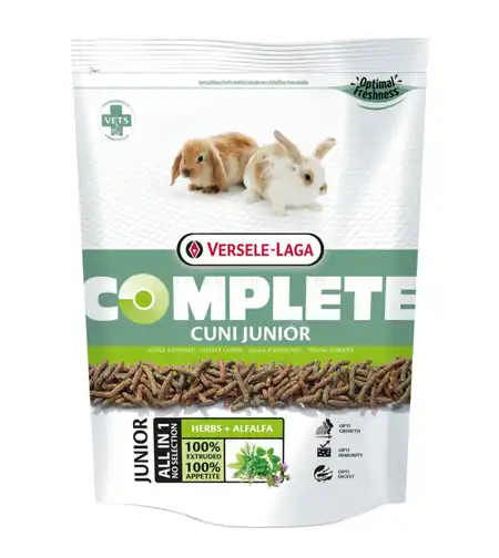 VERSELE LAGA Complete Cuni Junior - храна за подрастващи зайчета до 8 месеца