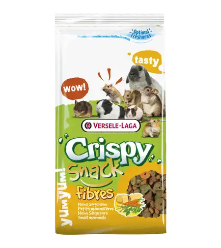 VERSELE LAGA Crispy Snack Fibres - допълваща гранулирана храна за гризачи